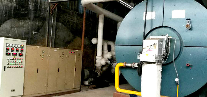 吉華集團(tuán)1000萬大卡有機(jī)熱載體鍋爐項目