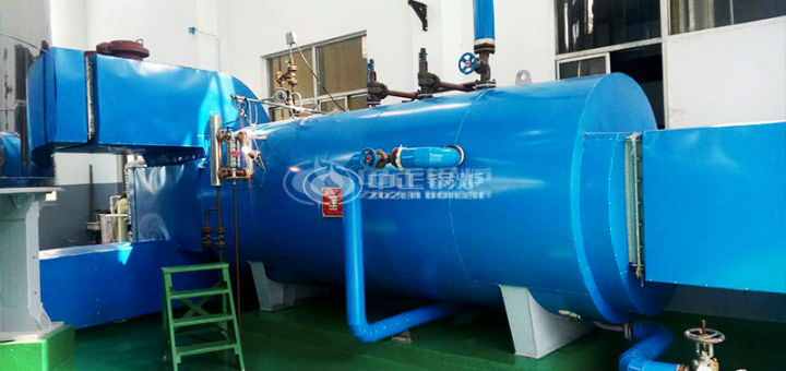 河南順祥800萬(wàn)大卡有機(jī)熱載體鍋爐項(xiàng)目